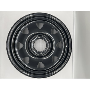 Jante acier Triangular noire 7.5X18 6x139.7 Toyota Land Cruiser et Hilux N4-Offroad