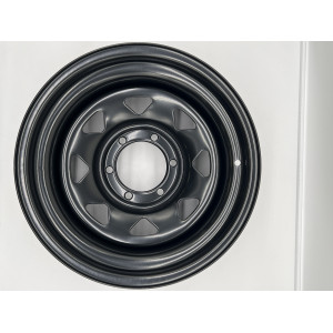 Jante acier Triangular noire 8X16 6x139.7 Land Cruiser Patrol Pajero N4-Offroad