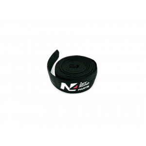 Protection de corde synthétique coté crochet de treuil noire 12mm x 3M N4-Offroad