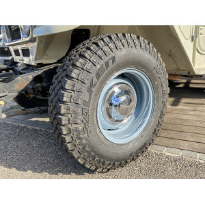 Jante acier N4-Offroad Vintage à crochets grise 7x16 6x139.7 Toyota Land Cruiser