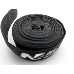 Protection de corde synthétique coté crochet de treuil noire 12mm x 3M N4-Offroad