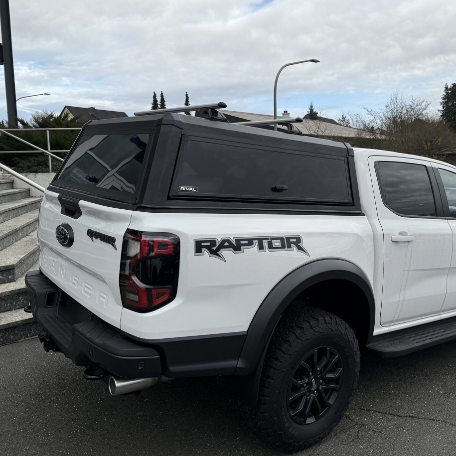 Hard Top Aluminium Rival Ford Ranger / Raptor 2012-2022 D/c
