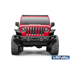 Bumper Front Rival Jeep Wrangler Acier (usage Competition)
