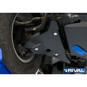 Plaque Protection 3mm Rival Acier Triangle Av Nissan Navara 2015-2021