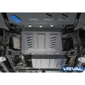 Plaque Protection 3 Mm Rival Acier Boîte De Vitesses Nissan Navara 2