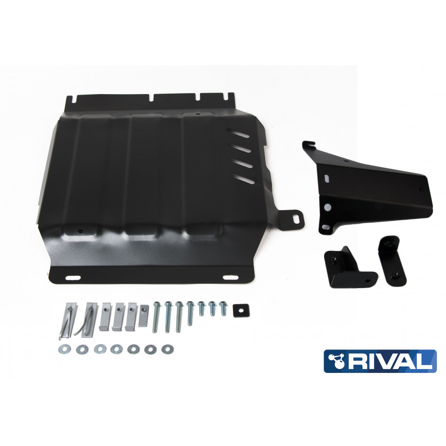 Plaque Protection 3 Mm Rival Acier Boîte Transfert Nissan Navara 201