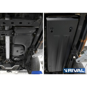 Plaque Protection 3 Mm Rival Acier Reservoir Nissan Navara 2015-09/2