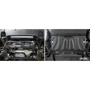 Plaque Protection 3 Mm Rival Acier Radiateur Nissan Navara 2015-2021