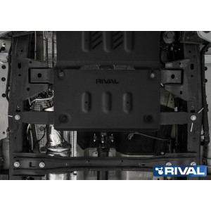 Plaque Protection 3 Mm Rival Acier Boîte Transfert Ford Ranger 2022-