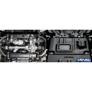 Plaque Protection 3 Mm Rival Acier Moteur Ford Ranger 2022-