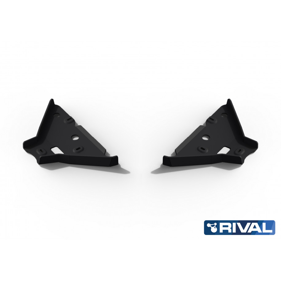 Plaque Protection 3 Mm Rival Acier Triangles Av Ford Ranger 2016-2022