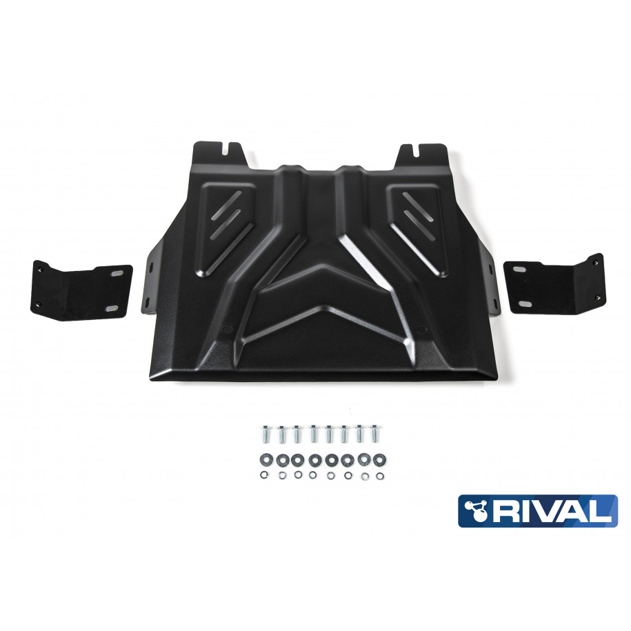 Plaque Protection 3 Mm Rival Acier Boîte Transfert Fiat Fullback 201