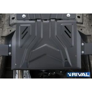 Plaque Protection 3 Mm Rival Acier Boîte Transfert Fiat Fullback 201