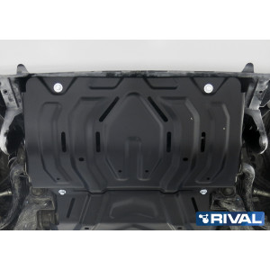 Plaque Protection 3 Mm Rival Acier Radiateur Fiat Fullback 2016-