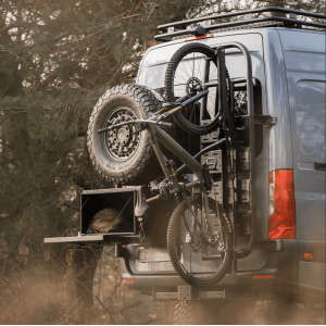 Porte-Vélo Vertical Assisté Dutch Van Parts