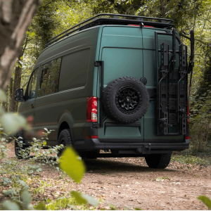 Porte-Vélo Vertical Assisté Dutch Van Parts