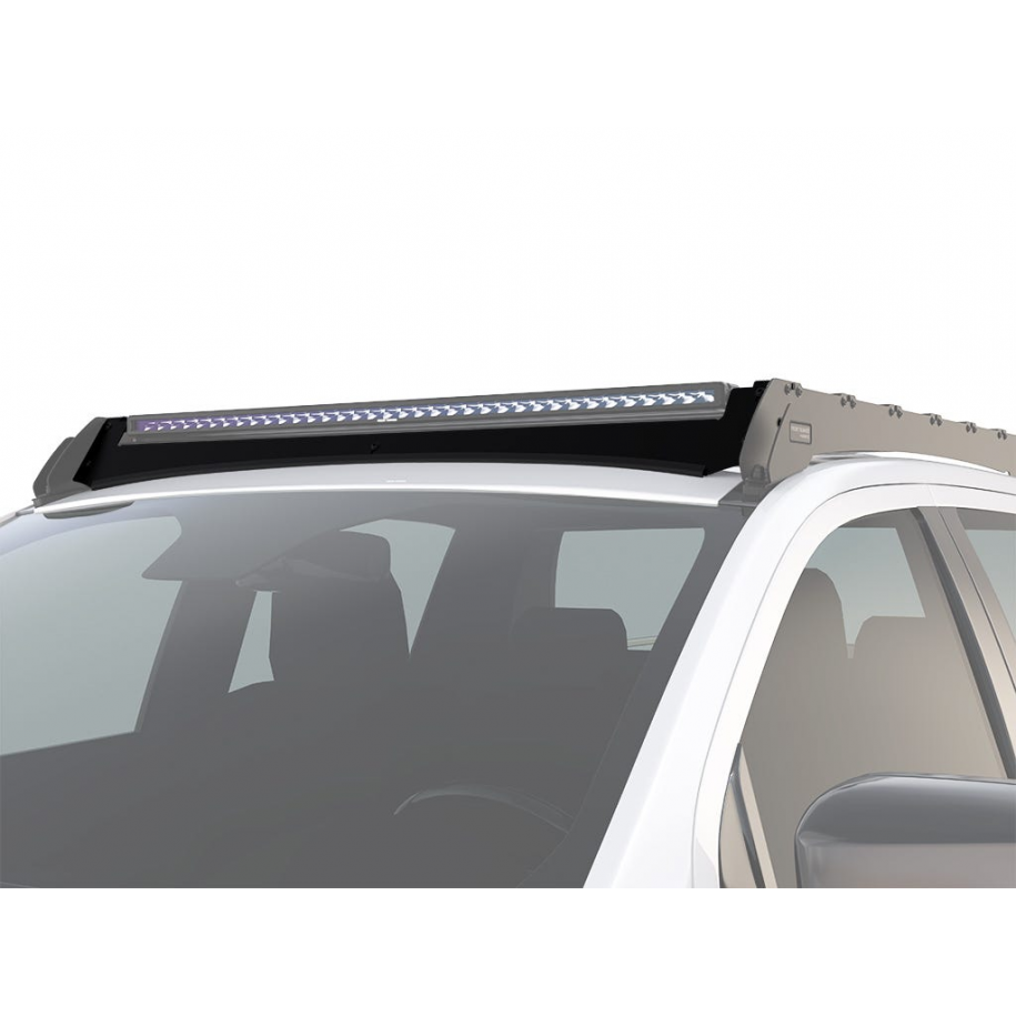 Montpellier4x4 | Front Runner Ford Ranger T6.2 (2022-actuel) / Volkswagen Amarok (2023-actuel) Slimsport Rack 40in Barre lumineuse Déflecteur d'air