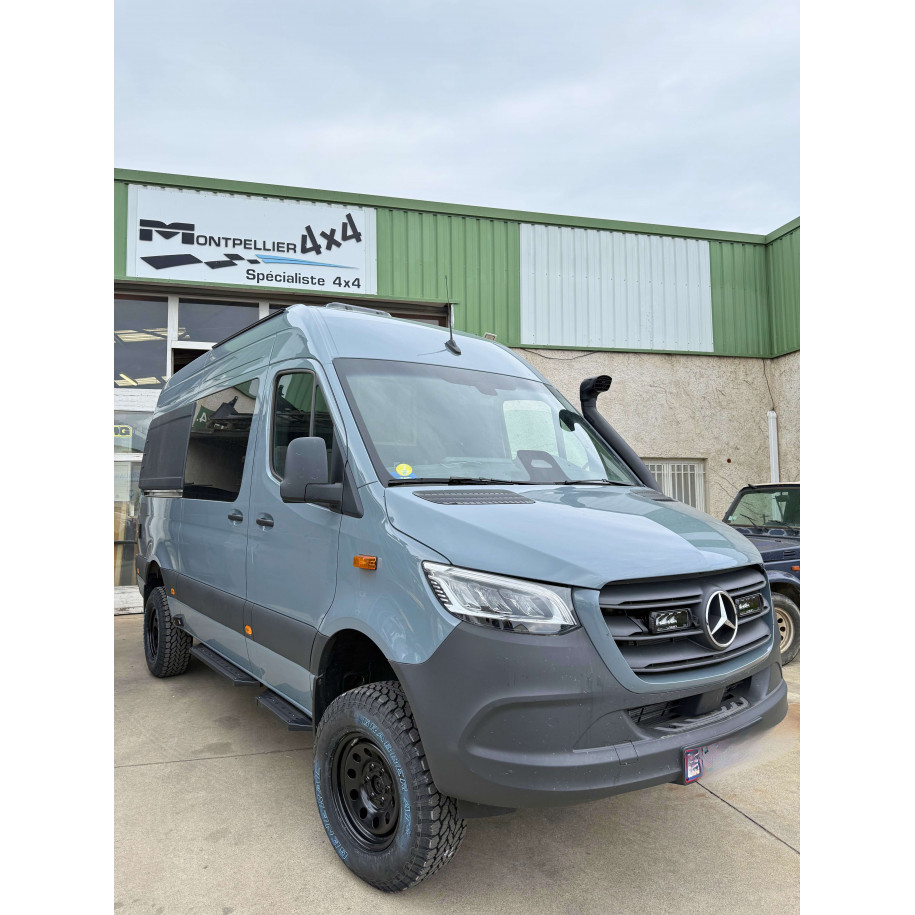 Prépa Sprinter Autonomie - Snorkel Bravo & Calandre Lazer