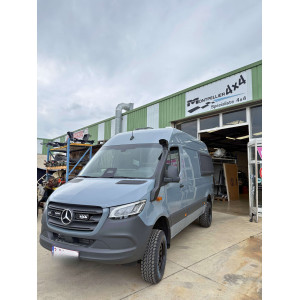 Prépa Sprinter Autonomie - Snorkel Bravo & Calandre Lazer