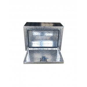 Coffre de Rangement Aluminium 85L – Dimensions 500x300x700 mm BIGFIC