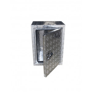 Coffre de Rangement Aluminium 85L – Dimensions 500x300x700 mm BIGFIC