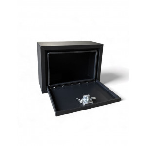 Coffre de Rangement Aluminium 85L – Dimensions 500x300x700 mm BIGFIC
