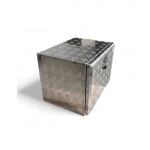 Coffre de Rangement Aluminium 100L – Dimensions 600 x 455 x 455 mm BIGFIC