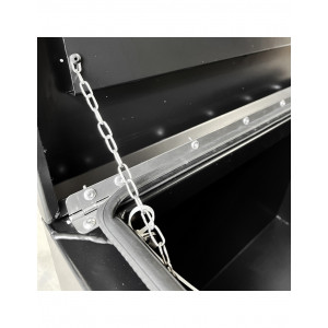 Coffre de Rangement Aluminium 100L – Dimensions 600 x 455 x 455 mm BIGFIC