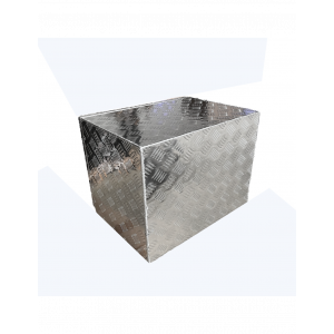 Coffre de Rangement Aluminium 100L – Dimensions 600 x 455 x 455 mm BIGFIC