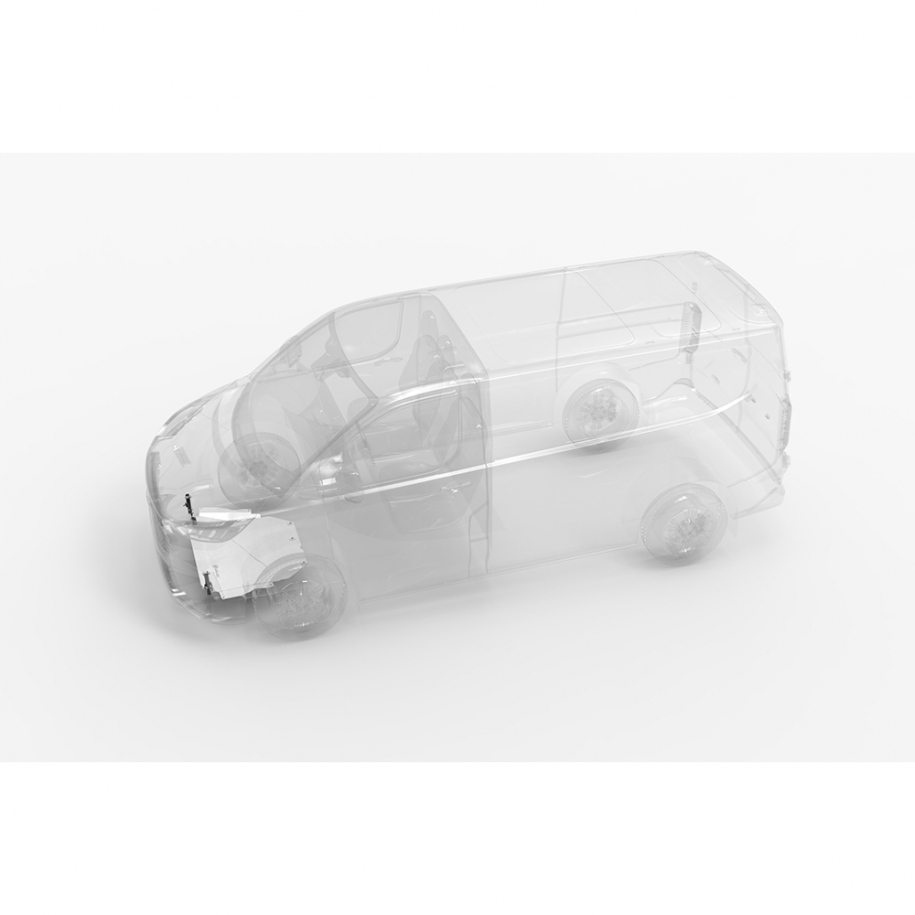 Blindage avant moteur Transit Custom METEC