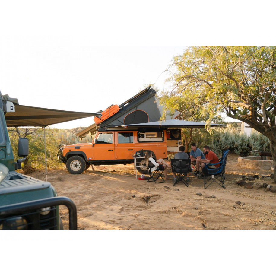 Support d'auvent 270° gauche pour toit relevable Alu-Cab Land Rover Defender Alu-Cab