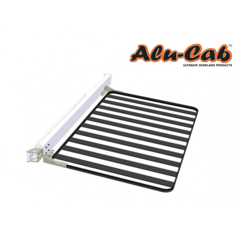 Support droit de auvent 270° 180° et 2M pour galerie de toit Rhino Rack par Alu-Cab
