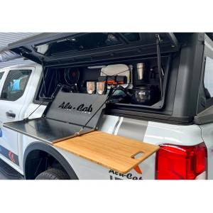 Ensemble de cuisine complet 1250mm avec compartiments latéral pour hardtop Contour Alu-Cab