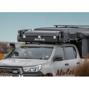Coffre de toit noir 250L Alu-Cab