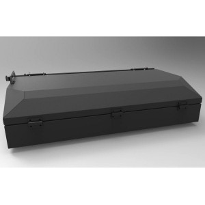 Coffre de toit noir 250L Alu-Cab