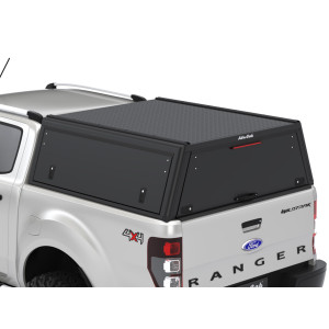 Hardtop Explorer Guard aluminium noir lisse Ford Ranger 2012-2022 double cabine Alu Cab