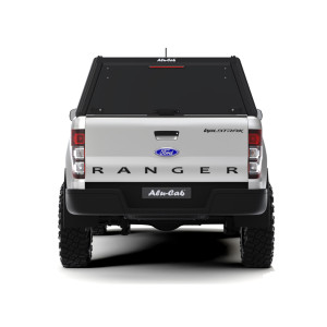 Hardtop Explorer Guard aluminium noir lisse Ford Ranger 2012-2022 double cabine Alu Cab
