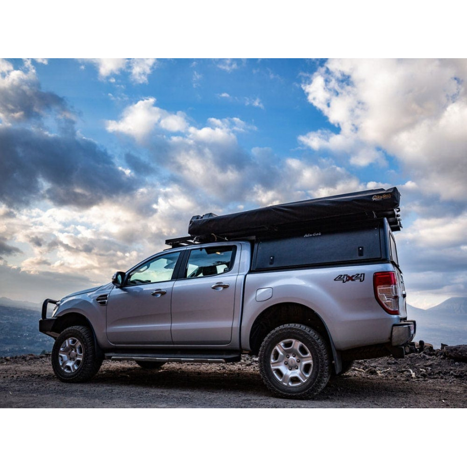 Hardtop Explorer noir lisse Double Cabine Ford Ranger 2022+ Alu-Cab
