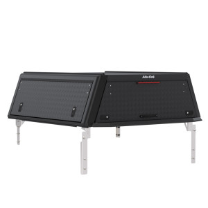 Hardtop Explorer Guard aluminium noir strié Ford Ranger 2023+ double cabine Alu Cab