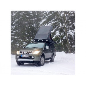 Hardtop Explorer noir lisse Mitsubishi L200 / Fiat Fullback 2016+ double cabine Alu-Cab
