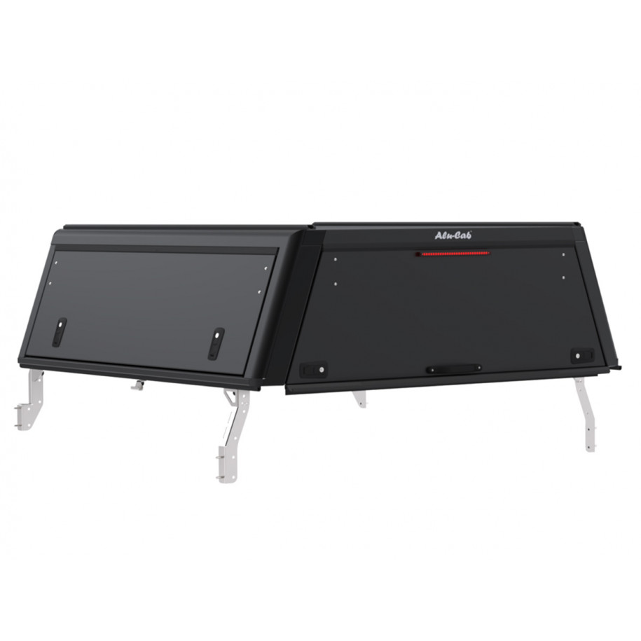 Hardtop Explorer Guard aluminium noir lisse Toyota Hilux Revo double cabine Alu Cab