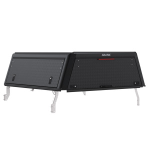 Hardtop Explorer Guard aluminium noir strié Toyota Hilux Revo double cabine Alu Cab