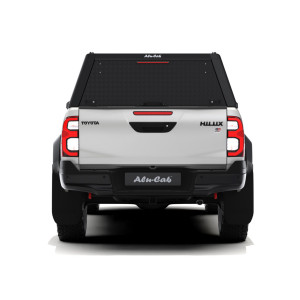 Hardtop Explorer Guard aluminium noir strié Toyota Hilux Revo double cabine Alu Cab