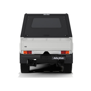 Hardtop Explorer noir lisse Toyota Land Cruiser 79 double cabine 1999+ Alu-Cab