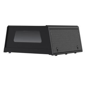 Hardtop Explorer noir strié Toyota Land Cruiser 79 double cabine 1999+ Alu-Cab