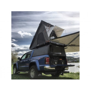 Hardtop Adventure noir lisse Volkswagen Amarok 2010-2022 double cabine Alu-Cab