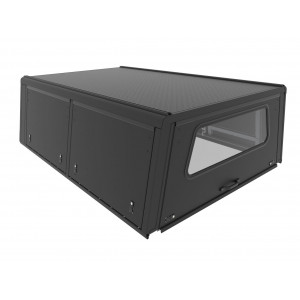 Hardtop Explorer noir / lisse Toyota Land Cruiser 79 Simple Cabine 1999+ Alu-Cab