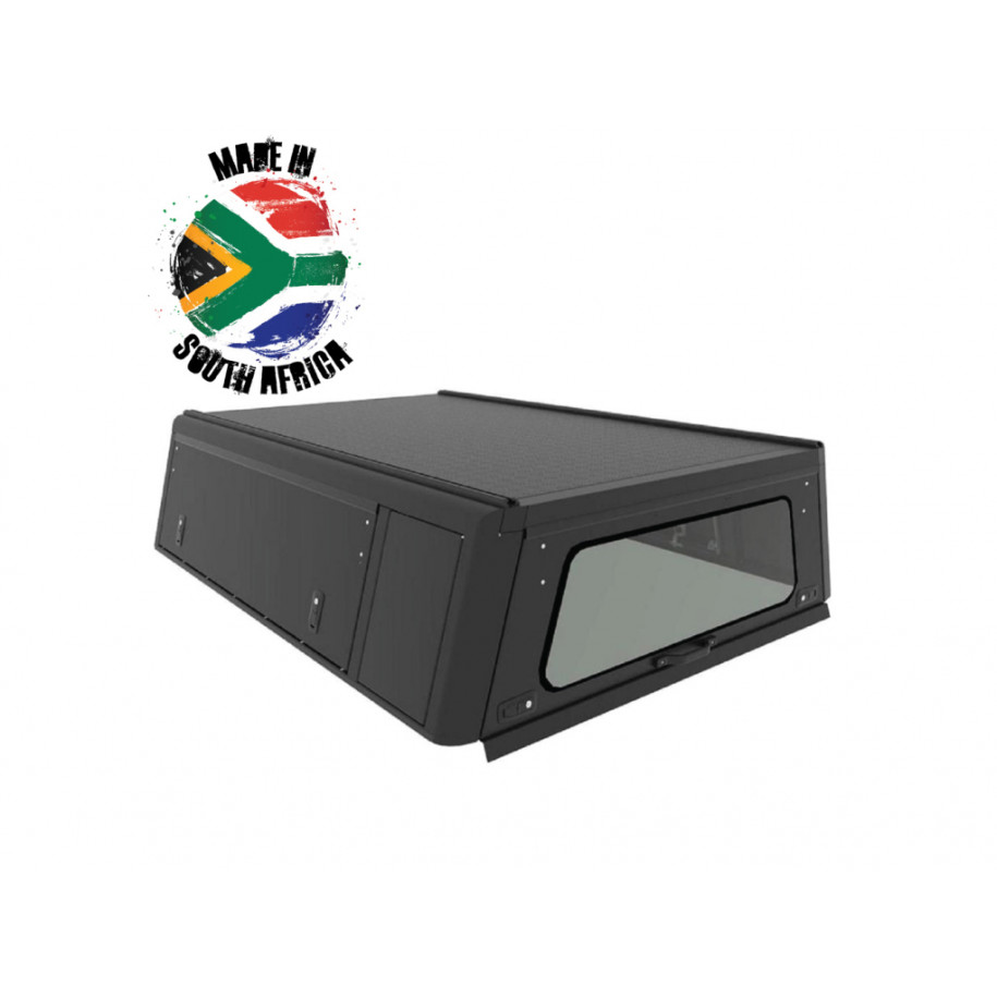 Hardtop Explorer noir lisse Mitsubishi L200 2016+ Club-Cab Alu-Cab