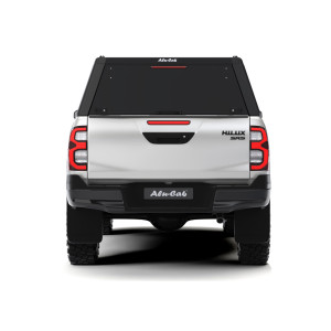 Hardtop Explorer Guard aluminium noir lisse Toyota Hilux Revo extra cabine Alu Cab