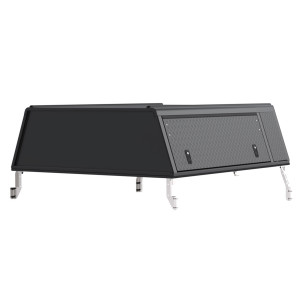 Hardtop Explorer Guard aluminium noir strié Toyota Hilux Revo extra cabine Alu Cab